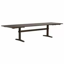 Rowico AB WESTVILLE Ruokapöytä 240 X 95 Cm -Myynti Säilytyskalusteet Westville ruokapoyta 240 ruskeatammi 120718 jatkopaloilla