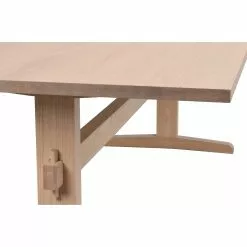 Rowico AB WESTVILLE Ruokapöytä 240 X 95 Cm -Myynti Säilytyskalusteet Westville ruokapoyta 240 valkotammi 120716 detalj