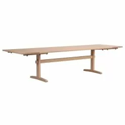 Rowico AB WESTVILLE Ruokapöytä 240 X 95 Cm -Myynti Säilytyskalusteet Westville ruokapoyta 240 valkotammi 120716 jatkopaloilla