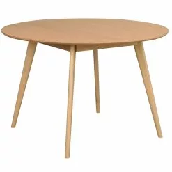 Rowico AB YUMI Ruokapöytä Pyöreä 115 Cm -Myynti Säilytyskalusteet Yumi ruokapoyta pyorea 115cm tammi 1