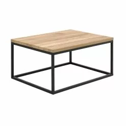 Edessä 49 Vilbel Ou HANKO Sohvapöytä Tammi 80 X 60 Cm