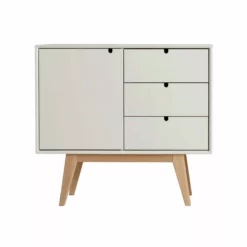 Kiteen Huonekalutehdas Oy. NOTTE Lipastokaappi 80 Cm -Myynti Säilytyskalusteet notte lipasto matala levea valk scaled