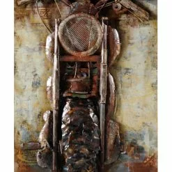 Prime Taste Artwork LTD MOOTTORIPYÖRÄ Sisustustaulu 70 X 140 Cm