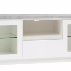 Leo-Matti Ojala Oy VIIVA Tv-taso 137 Cm NO 19 -Myynti Säilytyskalusteet viiva tv 137 lasiovet avo ltk sokkeli harmaa