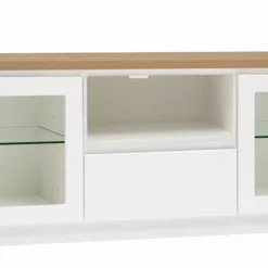 Leo-Matti Ojala Oy VIIVA Tv-taso 137 Cm NO 19 -Myynti Säilytyskalusteet viiva tv 137 lasiovet avo ltk sokkeli tammi