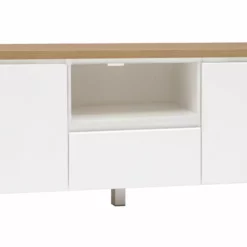 Leo-Matti Ojala Oy VIIVA Tv-taso 137 Cm NO 18 -Myynti Säilytyskalusteet viiva tv 137 puuovet avo ltk alumiinijalat tammi