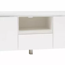 Leo-Matti Ojala Oy VIIVA Tv-taso 137 Cm NO 18 -Myynti Säilytyskalusteet viiva tv 137 puuovet avo ltk alumiinijalat valk web