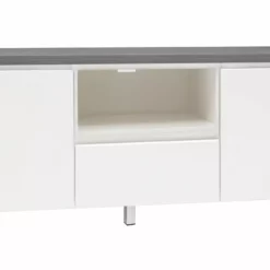 Leo-Matti Ojala Oy VIIVA Tv-taso 137 Cm NO 18 -Myynti Säilytyskalusteet viiva tv 137 puuovet avo ltk metallijalat antrasiitti