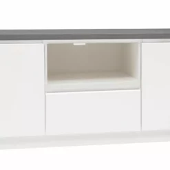 Leo-Matti Ojala Oy VIIVA Tv-taso 137 Cm NO 18 -Myynti Säilytyskalusteet viiva tv 137 puuovet avo ltk sokkeli antrasiitti