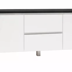 Leo-Matti Ojala Oy VIIVA Tv-taso 137 Cm NO 13 -Myynti Säilytyskalusteet viiva tv 137 puuovet ltk alumiinijalat musta