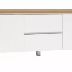 Leo-Matti Ojala Oy VIIVA Tv-taso 137 Cm NO 13 -Myynti Säilytyskalusteet viiva tv 137 puuovet ltk alumiinijalat tammi