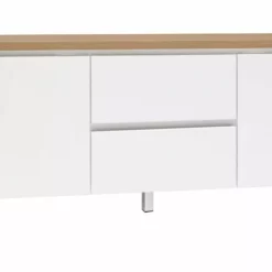 Leo-Matti Ojala Oy VIIVA Tv-taso 137 Cm NO 13 -Myynti Säilytyskalusteet viiva tv 137 puuovet ltk metallijalat tammi