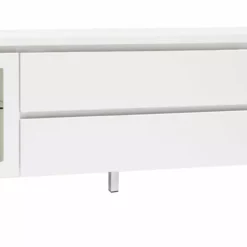 Leo-Matti Ojala Oy VIIVA Tv-taso 184 Cm NO 17 21 Leo-Matti Ojala Oy VIIVA Tv-taso 184 Cm NO 17 -Myynti Säilytyskalusteet viiva tv 183 lasiovet ltk metallijalat valk