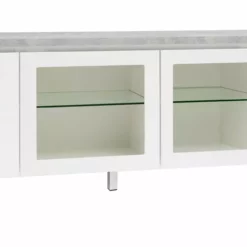 Leo-Matti Ojala Oy VIIVA Tv-taso 184 Cm NO 15 25 Leo-Matti Ojala Oy VIIVA Tv-taso 184 Cm NO 15 -Myynti Säilytyskalusteet viiva tv 183 puuovet lasiovet metallijalat harmaa