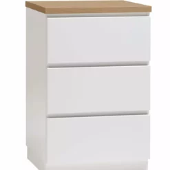 Leo-Matti Ojala Oy VIIVA Lipasto 46 Cm Matala -Myynti Säilytyskalusteet viiva lipasto kapea 3ltk sokkeli tammi