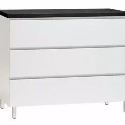 Leo-Matti Ojala Oy VIIVA Lipasto 92 Cm Matala 27 Leo-Matti Ojala Oy VIIVA Lipasto 92 Cm Matala -Myynti Säilytyskalusteet viiva lipasto levea 3ltk metallijalat musta