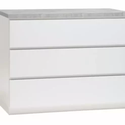 Leo-Matti Ojala Oy VIIVA Lipasto 92 Cm Matala 25 Leo-Matti Ojala Oy VIIVA Lipasto 92 Cm Matala -Myynti Säilytyskalusteet viiva lipasto levea 3ltk sokkeli harmaa