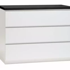 Leo-Matti Ojala Oy VIIVA Lipasto 92 Cm Matala 28 Leo-Matti Ojala Oy VIIVA Lipasto 92 Cm Matala -Myynti Säilytyskalusteet viiva lipasto levea 3ltk sokkeli musta